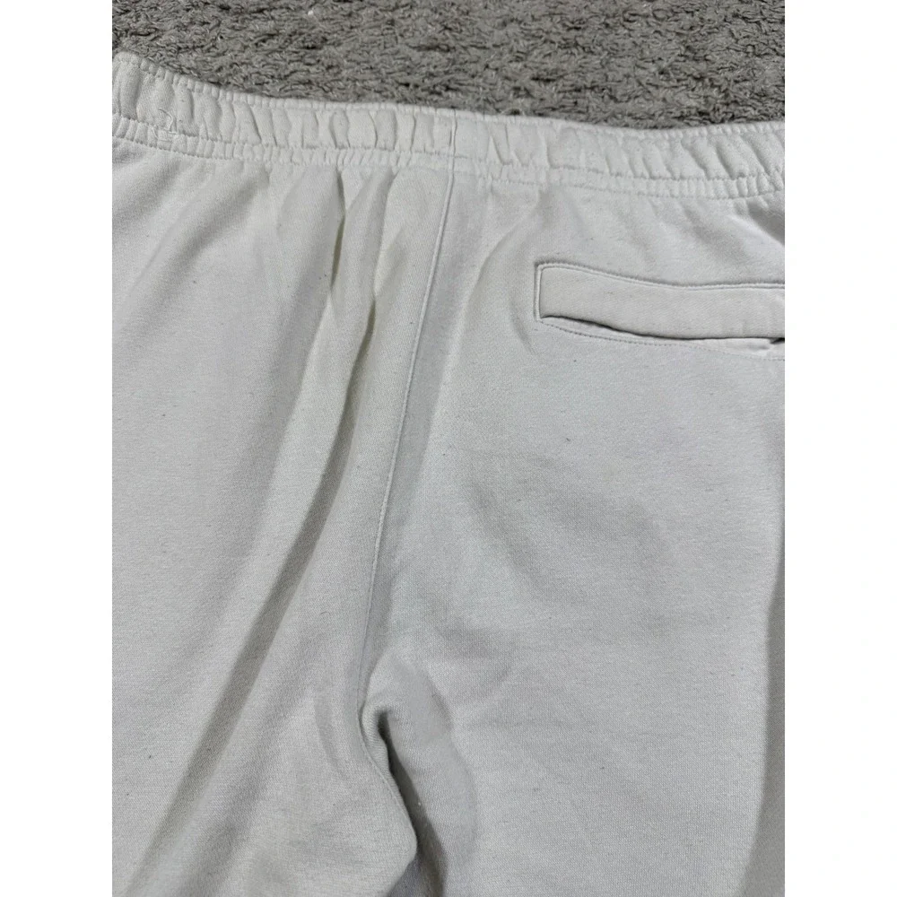 Nike Sportswear Club‎ Fleece Joggers Cream Sweatpants Athleisure Loungewear S